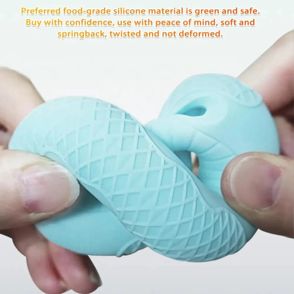 Silicone Hand Grip Trainer Ring LCD Display Bluetooth Remote APP Page Turner Forearm Finger Training Hand Grip Strengthener