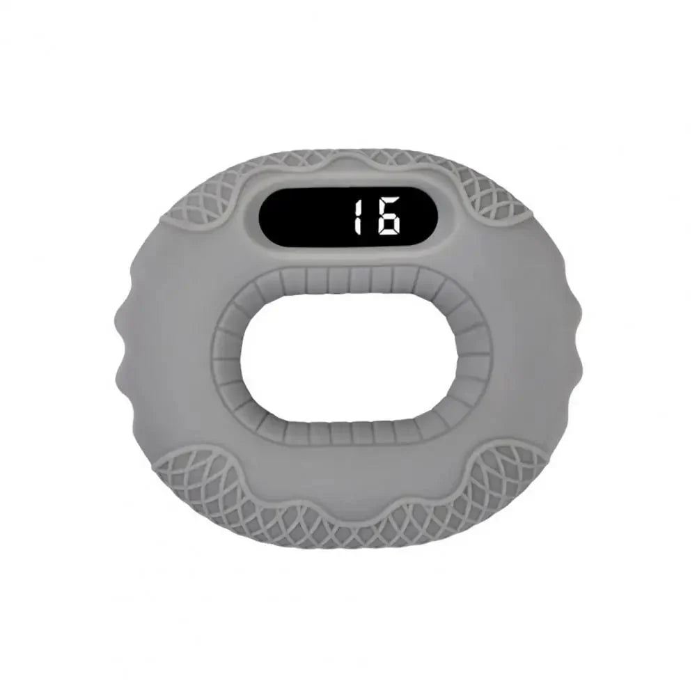 Silicone Hand Grip Trainer Ring LCD Display Bluetooth Remote APP Page Turner Forearm Finger Training Hand Grip Strengthener