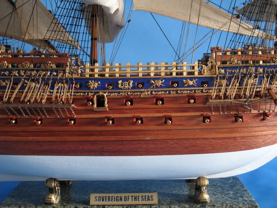 Sovereign of the Seas Limited Tall Model Ship 39""