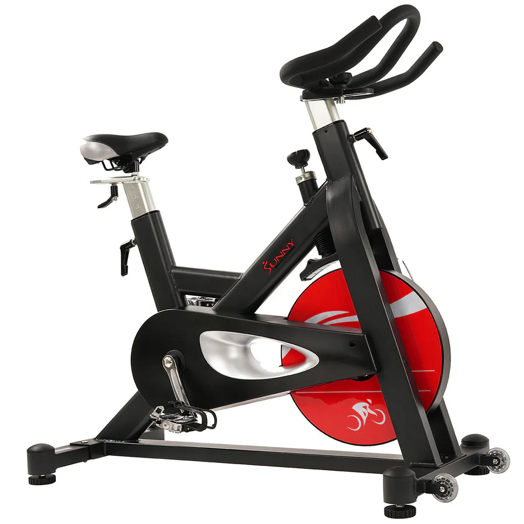 Evolution Pro Magnetic Belt Drive Heavy Duty Indoor Cycling Bike by Sunny Health & Fitness