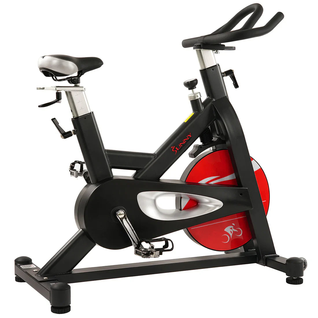 Evolution Pro Magnetic Belt Drive Heavy Duty Indoor Cycling Bike by Sunny Health & Fitness
