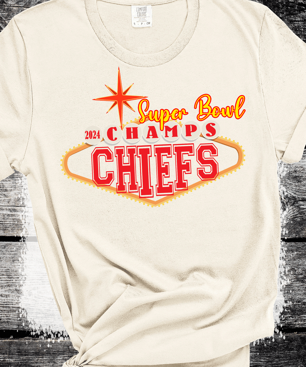 2024 Super Bowl Champions Vegas Chiefs Football Super Bowl 2024 Kansas City