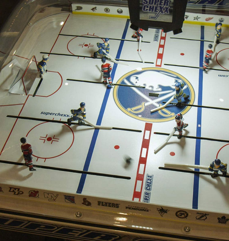 Premium NCAA® Licensed Super Chexx PRO® Wood Bubble Hockey Table