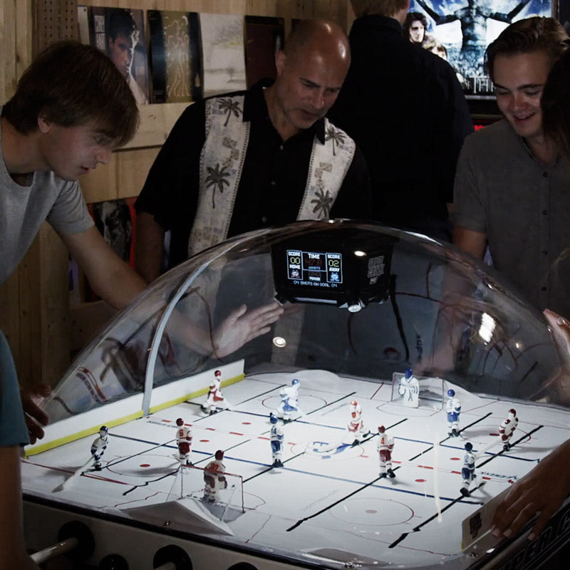 Premium NHL® Licensed Super Chexx PRO® Wood Bubble Hockey Table