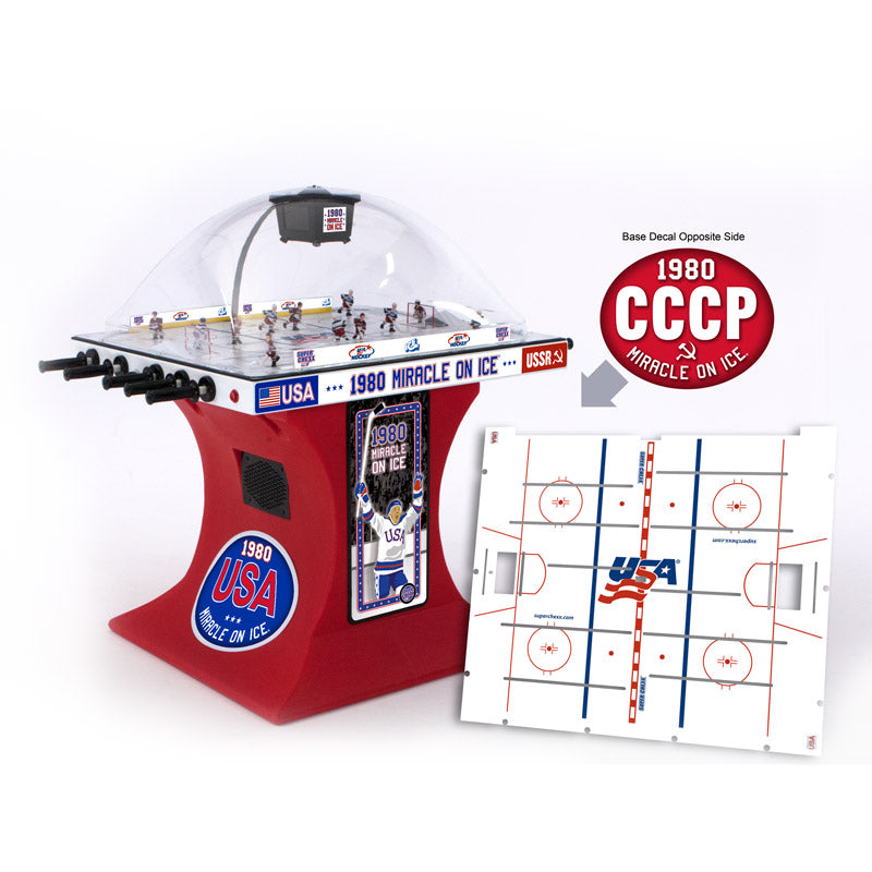 Licensed "Miracle on Ice™ Super Chexx PRO® Bubble Hockey Table