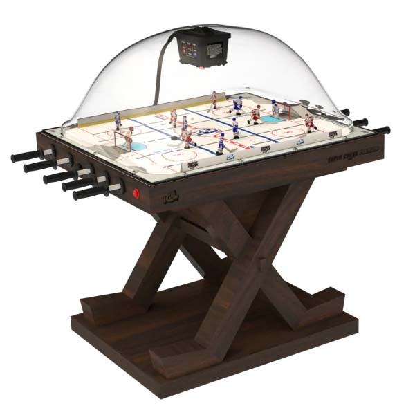 Premium NHL® Licensed Super Chexx PRO® Wood Bubble Hockey Table