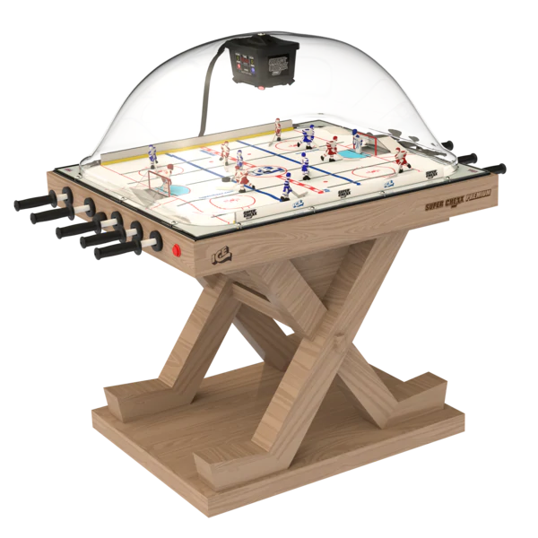 Premium NCAA® Licensed Super Chexx PRO® Wood Bubble Hockey Table