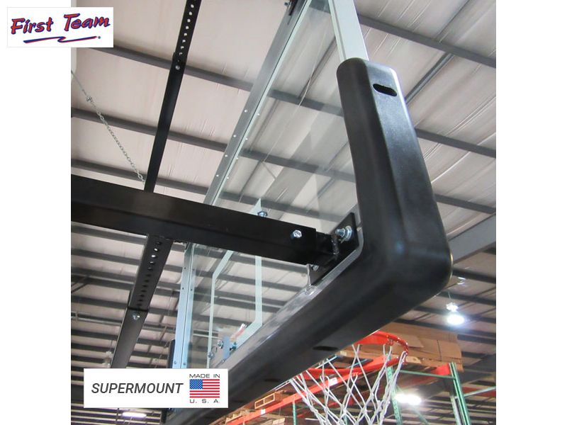 SuperMount82™ Wall Mount Basketball Hoop System by First Team