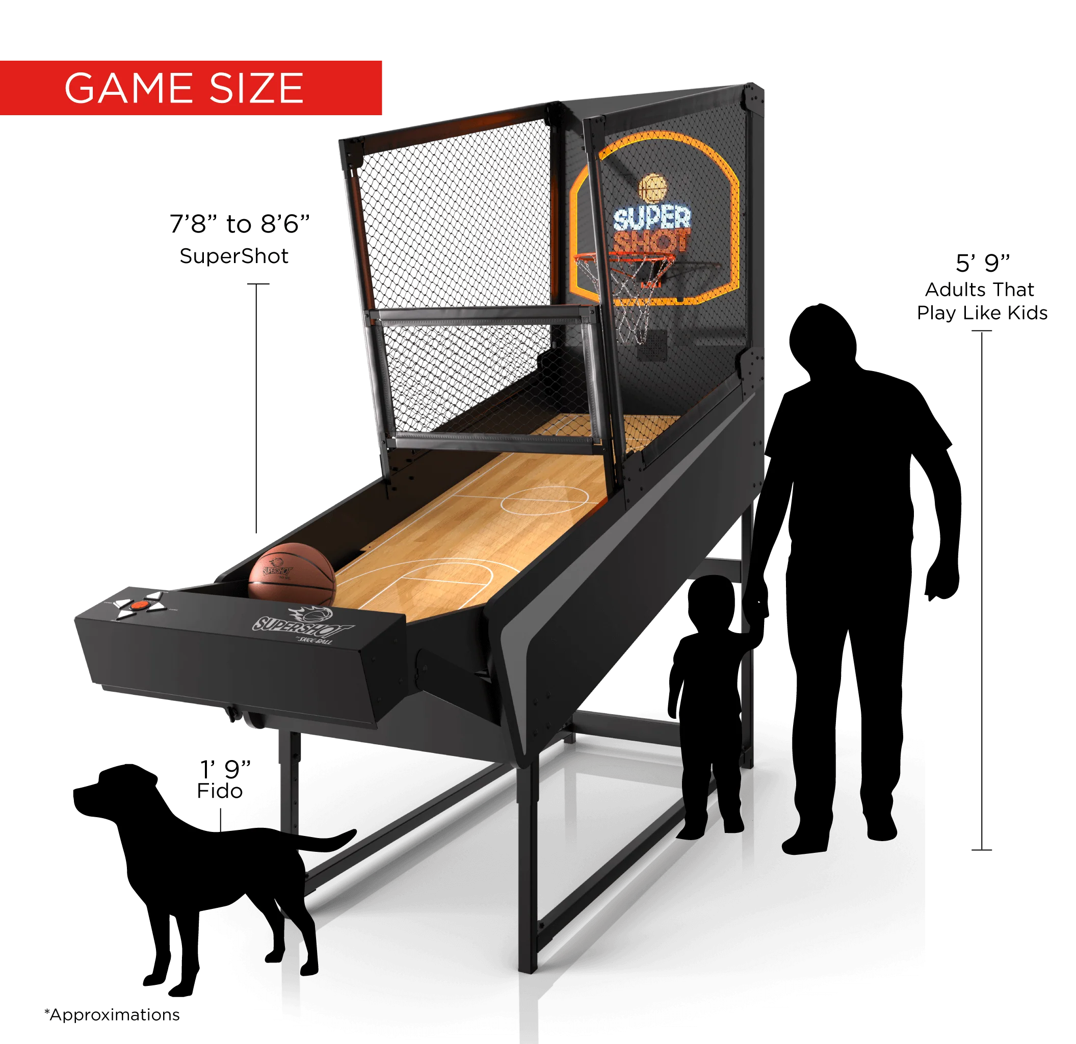 SuperShot® Home Arcade Basketball