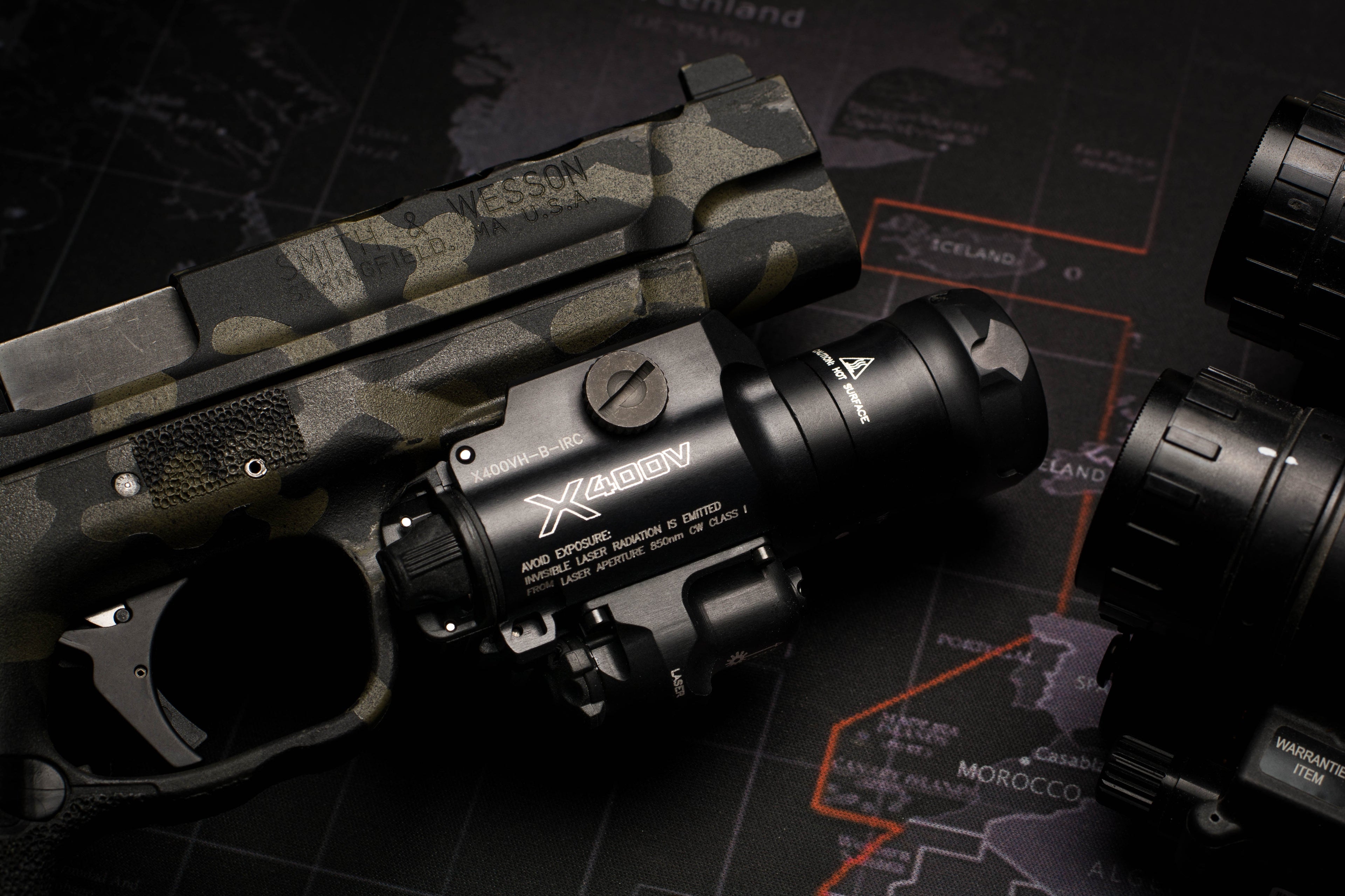 SureFire X400VH | 350 Lumens White Light & Infrared Laser | Fits MasterFire Holsters