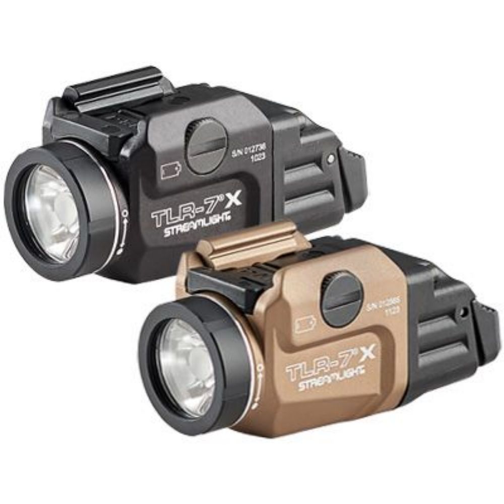 Streamlight TLR-7X | Compact 500 Lumens pistol light w/ Rechargeable Battery 