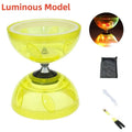 Triple Bearing Diabolo Chinese Yoyo Set with LED Lights