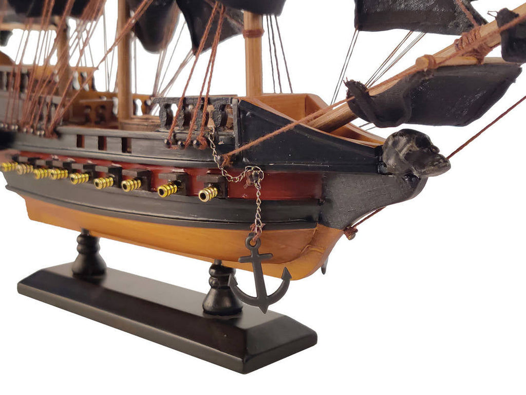 Wooden Whydah Gally Black Sails Limited Model Pirate Ship 15""