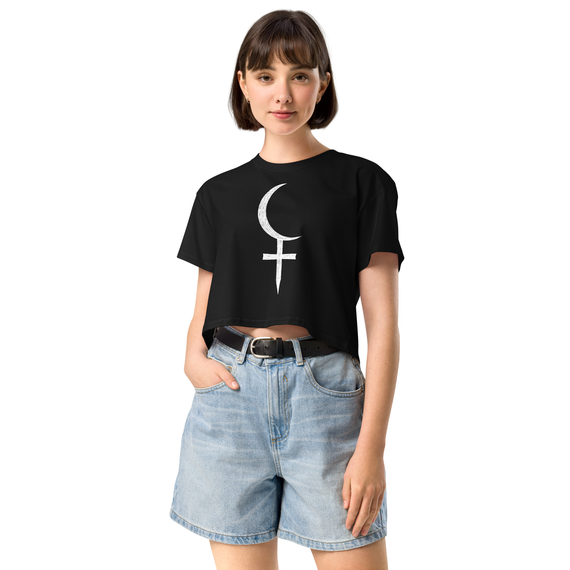 Lilith Symbol Women’s crop top