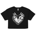 Symbol of love crop top