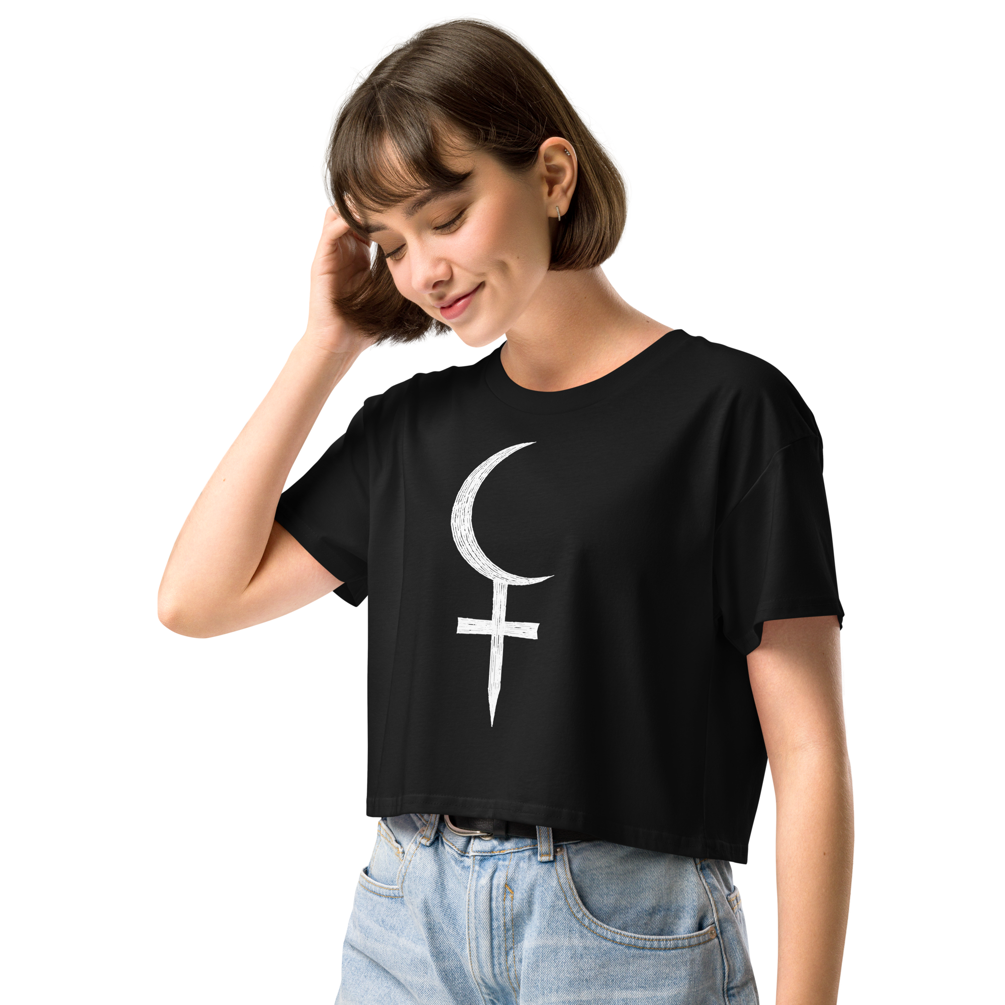 Lilith Symbol Women’s crop top