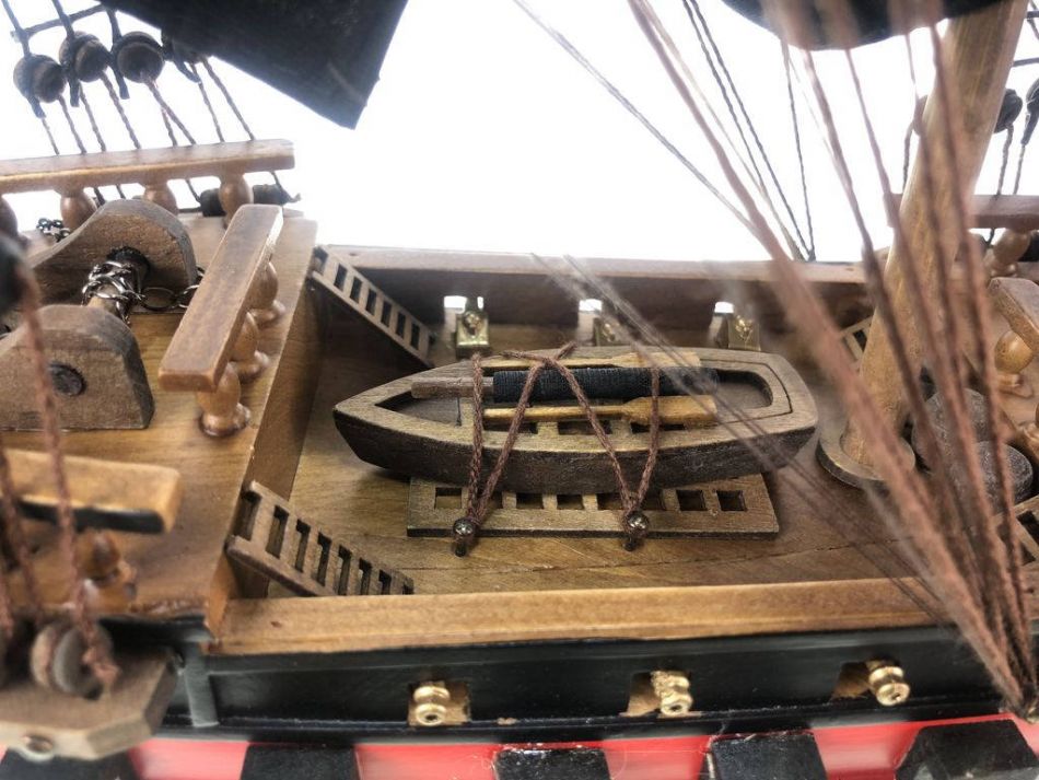 Wooden John Gow's Revenge Black Sails Limited Model Pirate Ship 26""