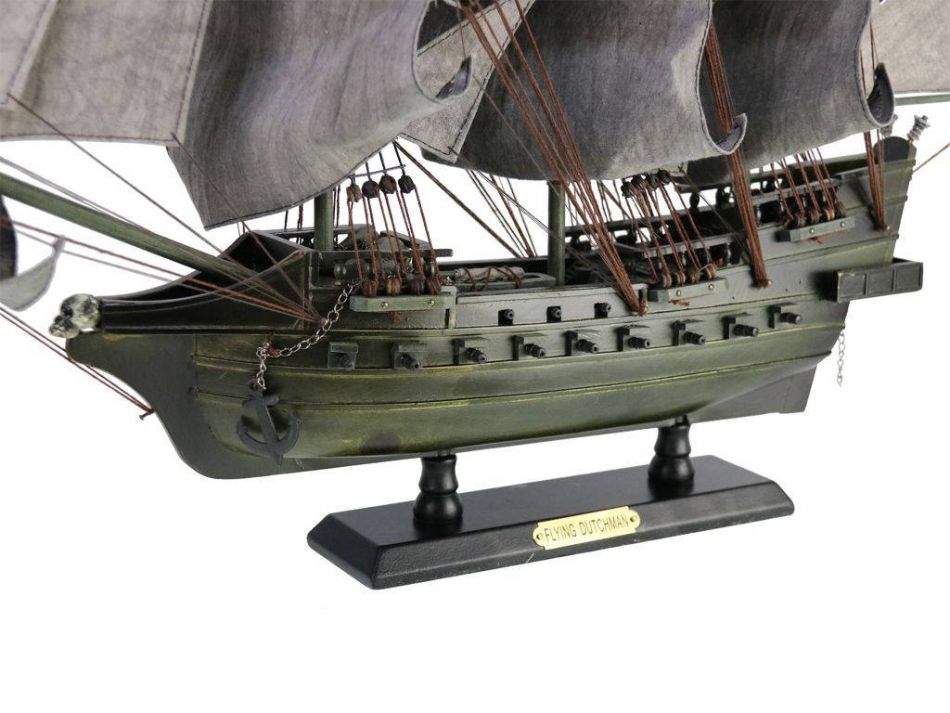 Wooden Flying Dutchman Limited Model Pirate Ship 26""