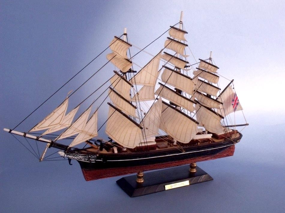 Cutty Sark Limited Tall Model Clipper Ship 15""
