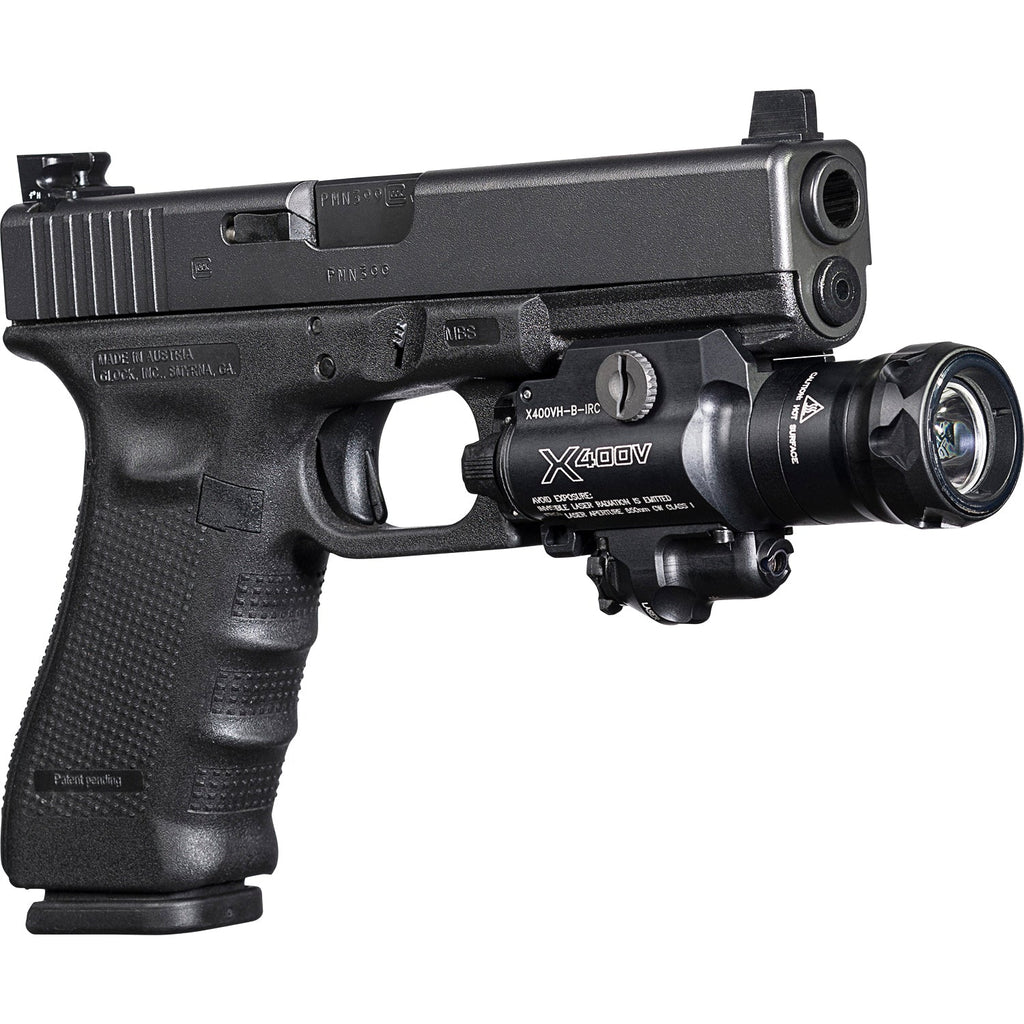 SureFire X400VH | 350 Lumens White Light & Infrared Laser | Fits MasterFire Holsters